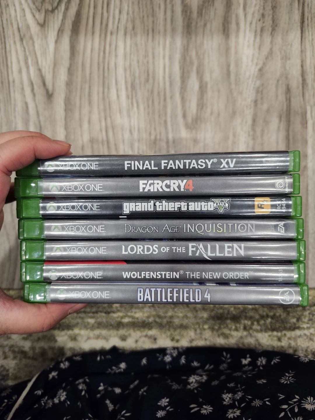 Xbox One Video Game Lot: Final Fantasy XV, GTA V, Battlefield 4 - photo 3