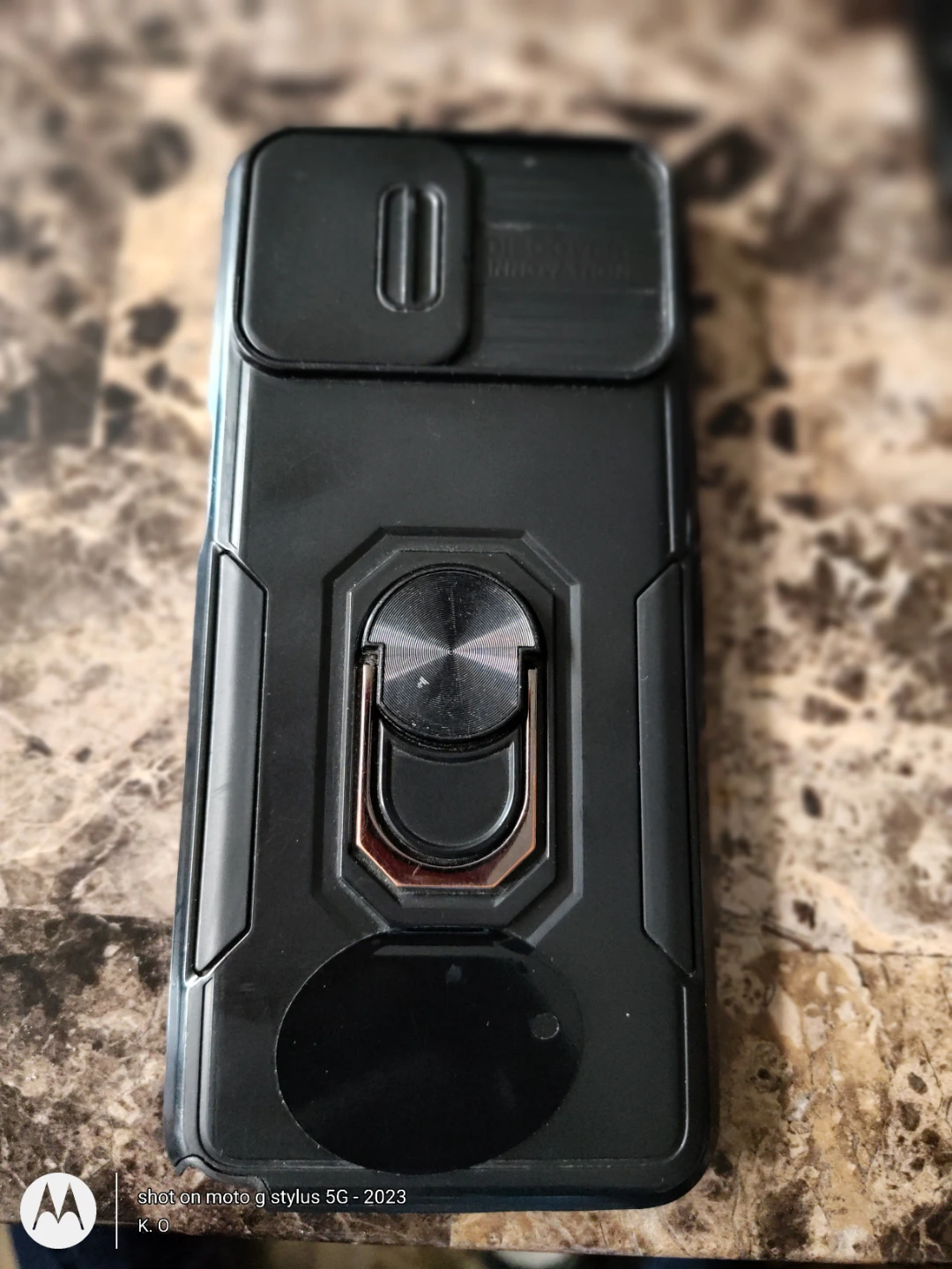 Phone Case with Kickstand and Camera Cover