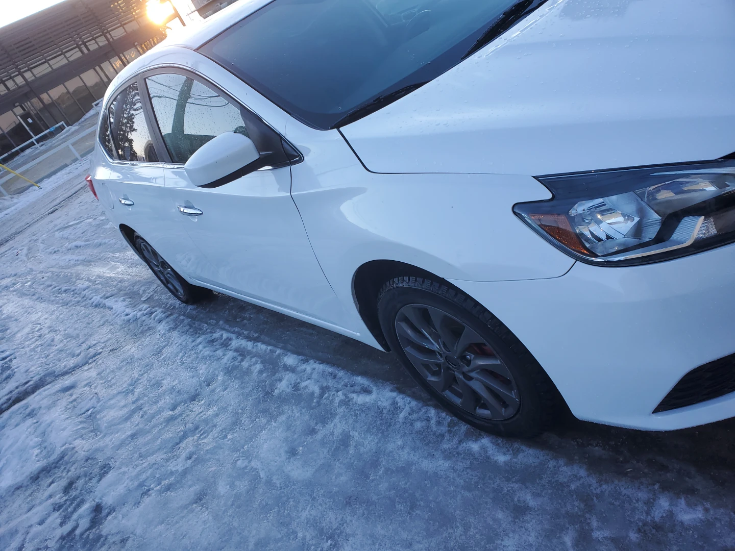 Nissan Sentra SV White - photo 2