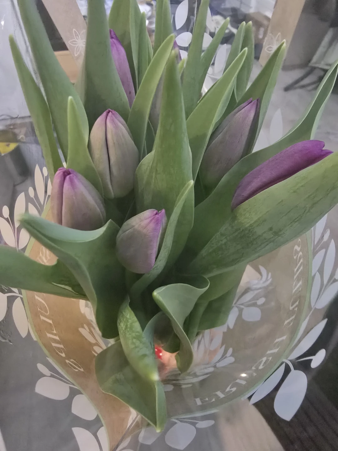 Purple Tulips Bouquet (NEED GONE ASAP) - photo 2