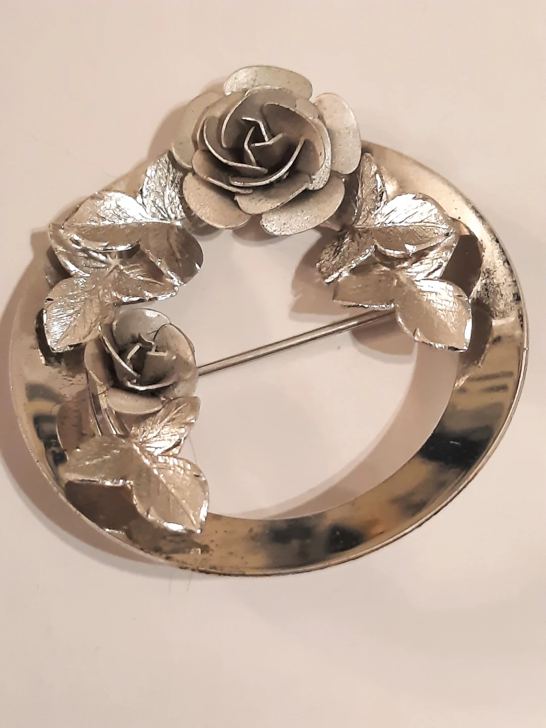 Sterling silver brooch - photo 3
