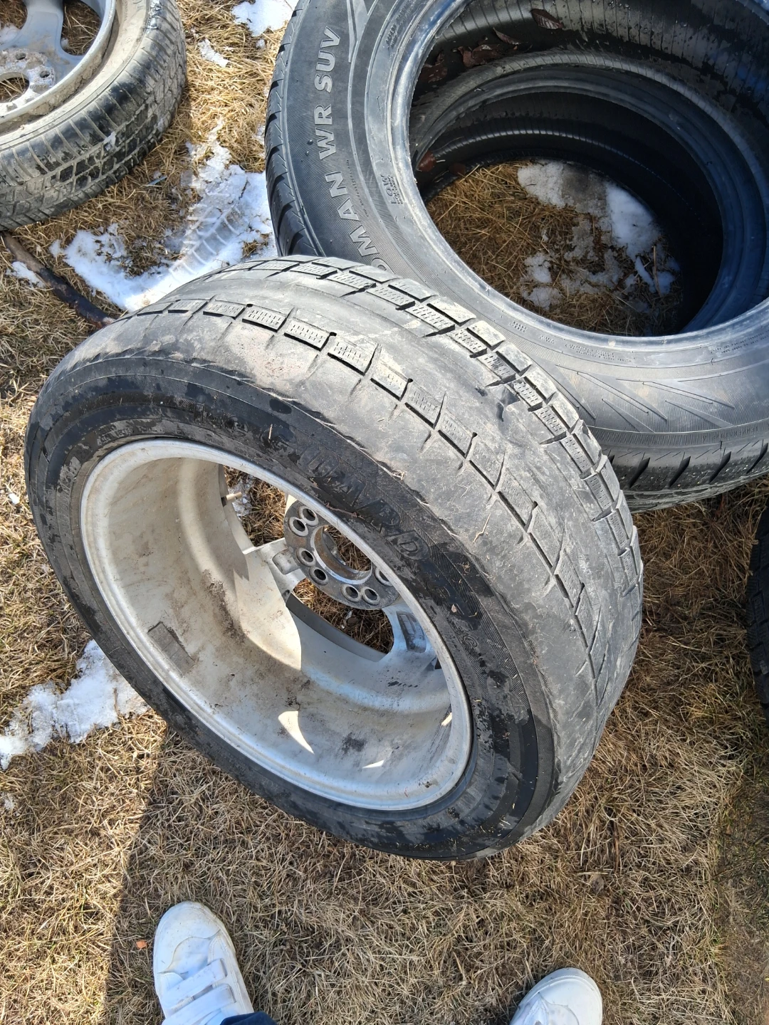 205/55R16 Tire and Alloy Wheel
