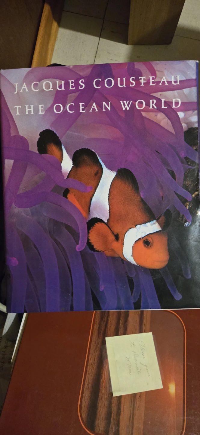 Jacques Cousteau The Ocean World Book