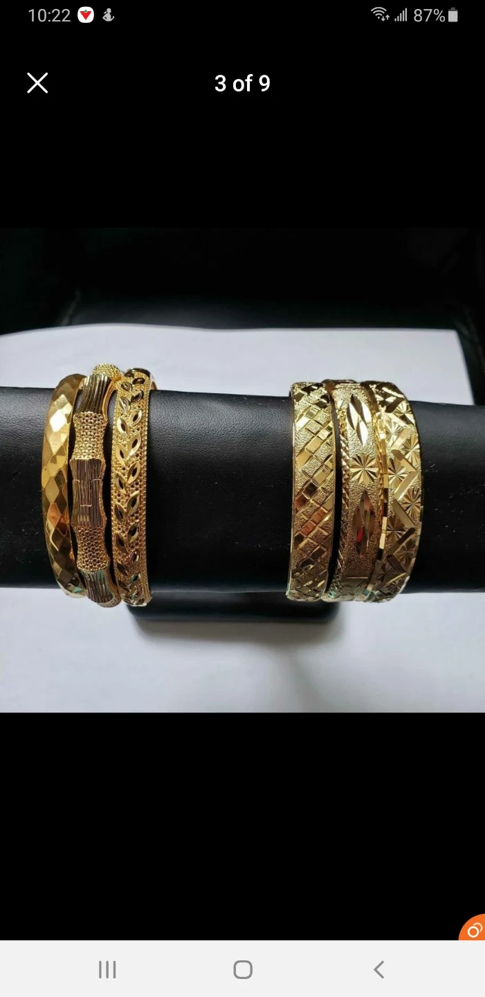 Brand new 24K Gold Plated Dubai Women's Bracelet - photo 2