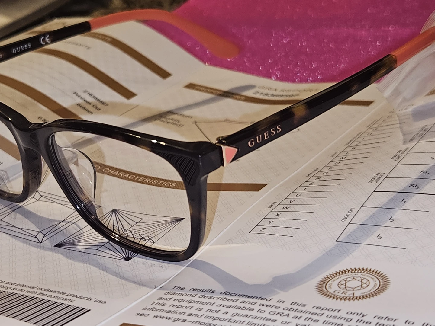 Guess Eyeglasses Tortoiseshell TR90 impact resistant - photo 2