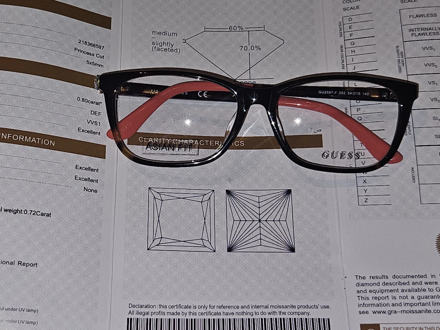 Guess Eyeglasses Tortoiseshell TR90 impact resistant - photo 4