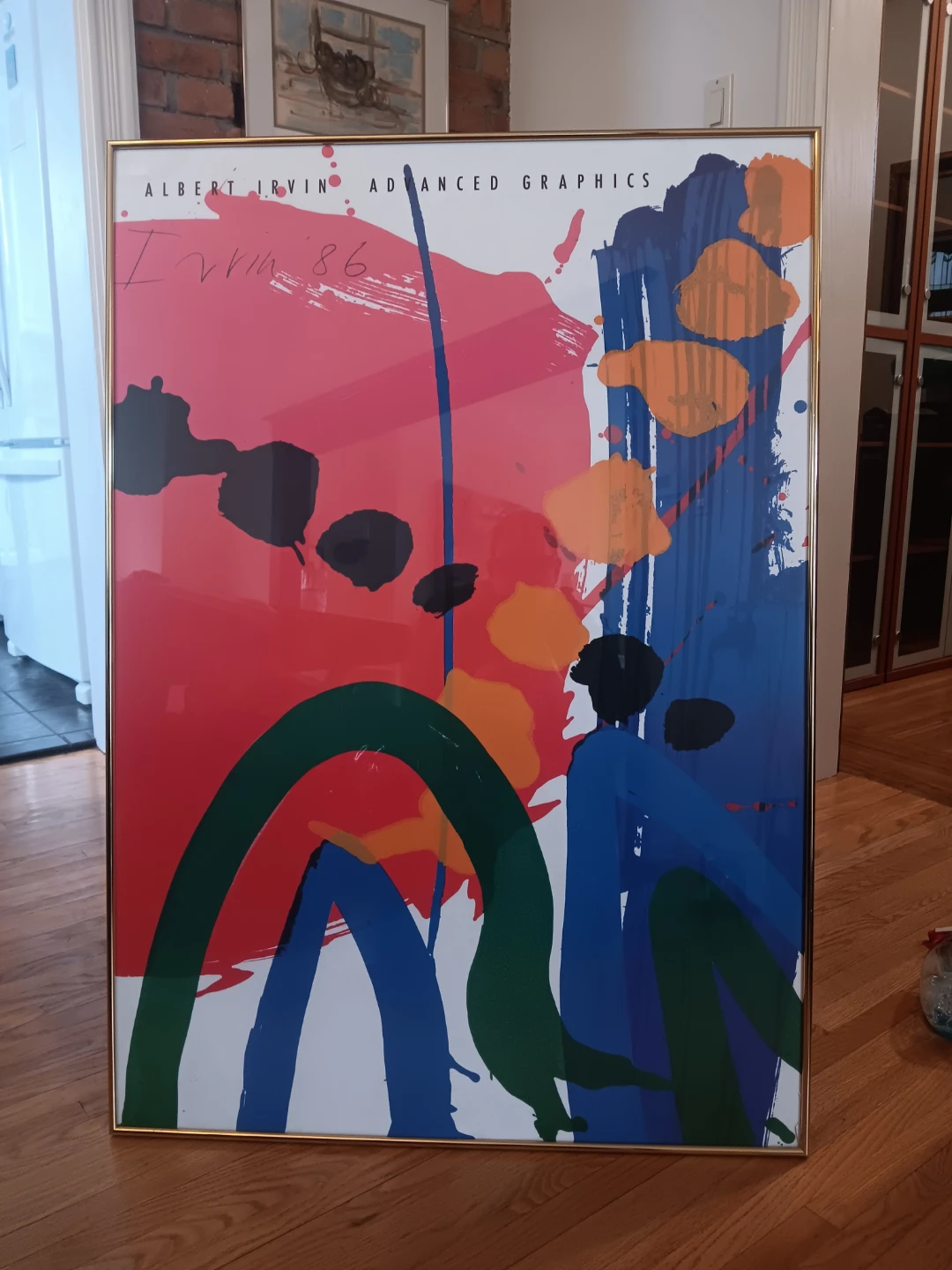 Albert Irvin Advanced Graphics Framed Print '86