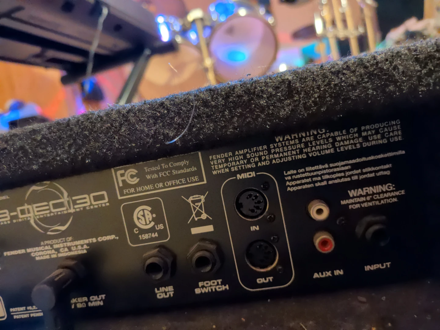 Fender B-DEC 30 Bass Amplifier - photo 5