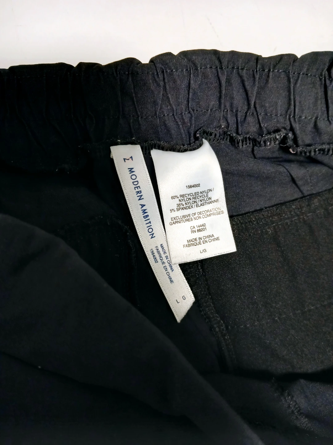 Women Large Modern Ambition Black Pants - photo 2