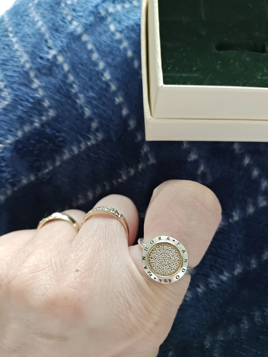 Pandora Ring with Pave Stones - photo 3