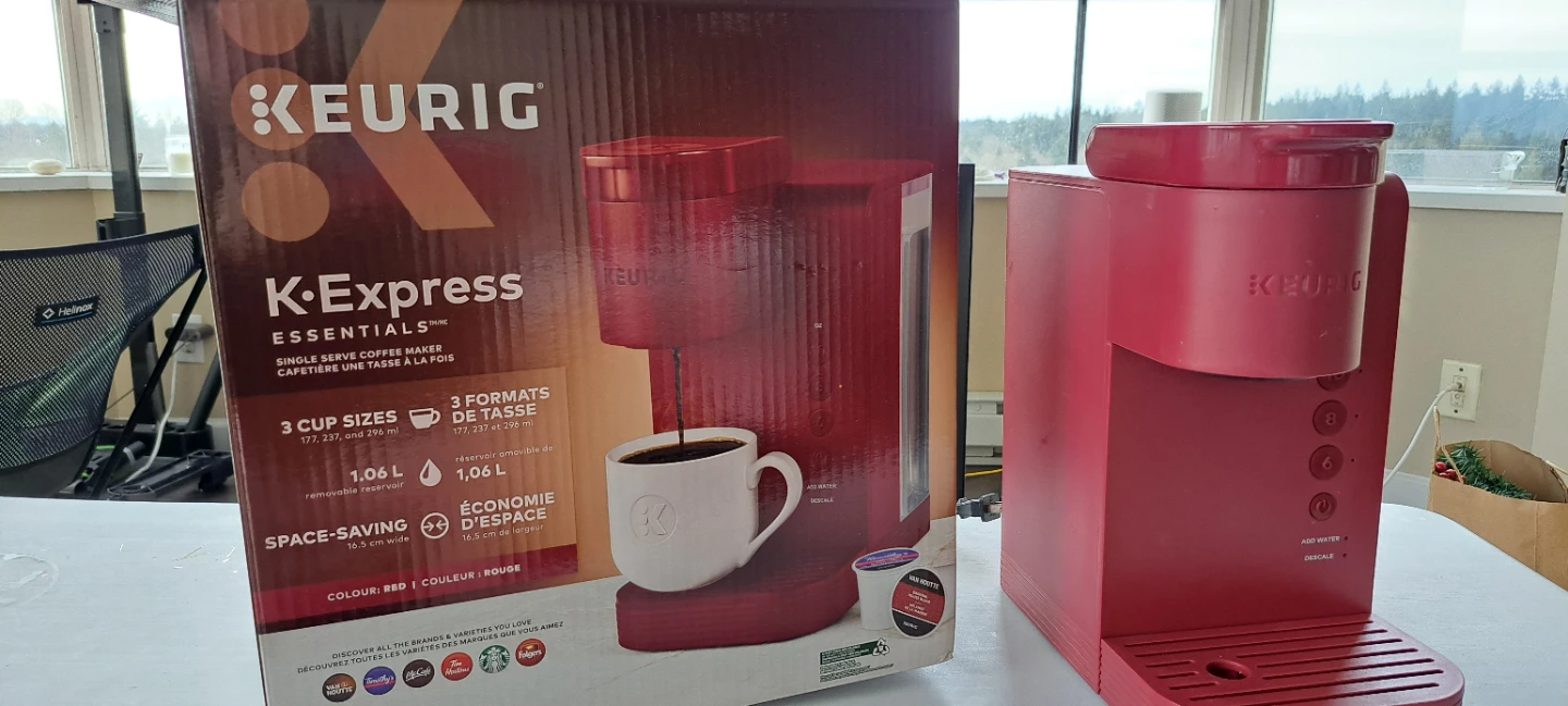 Keurig K-Express Essentials Single Serve Coffee Maker - Red