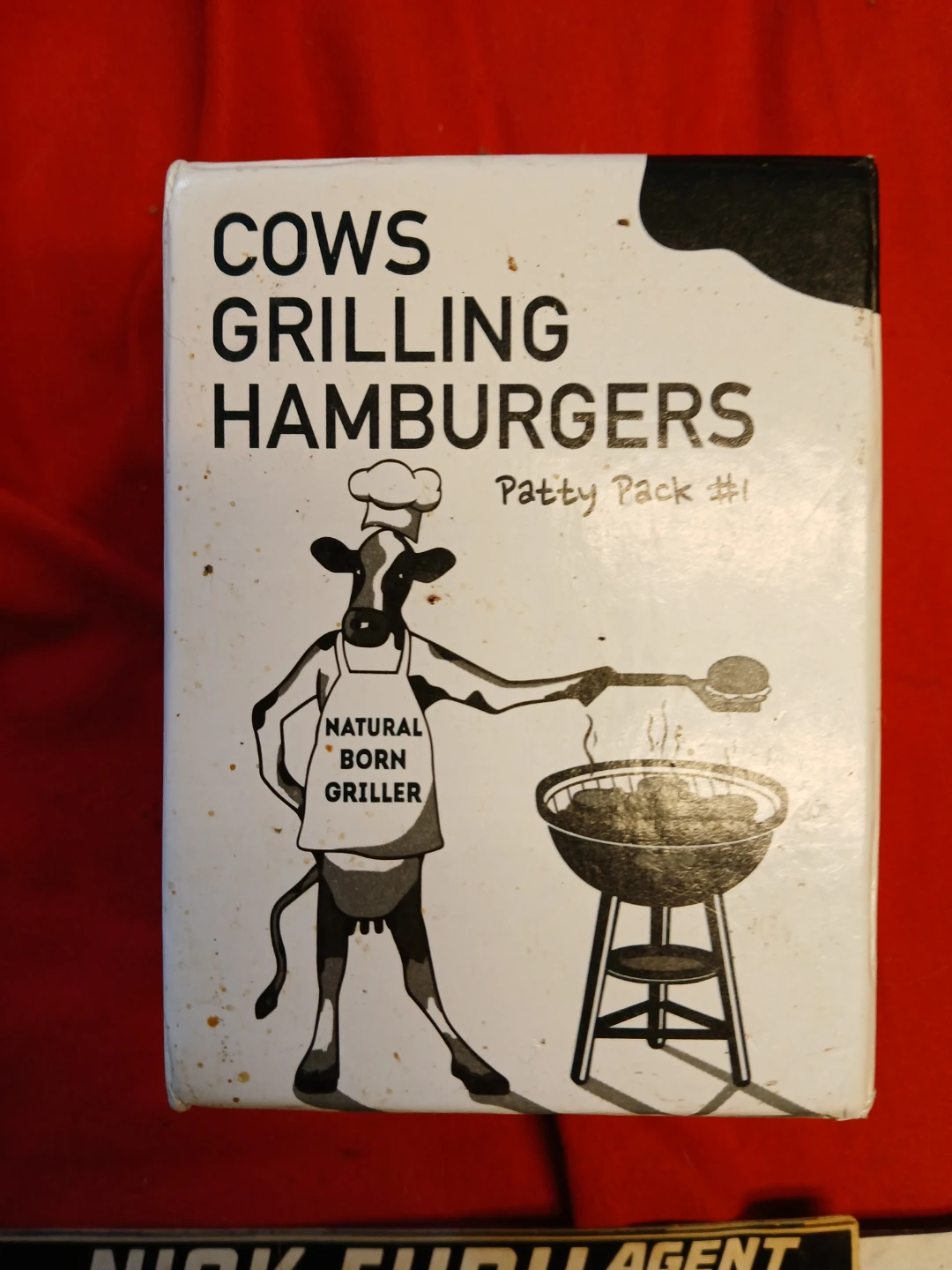 Cows Grilling Hamburgers Patty Pack #1