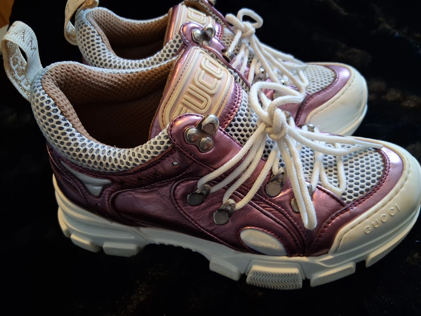 Gucci Women's Tennis 1977 Sneakers - Pink/White - photo 2