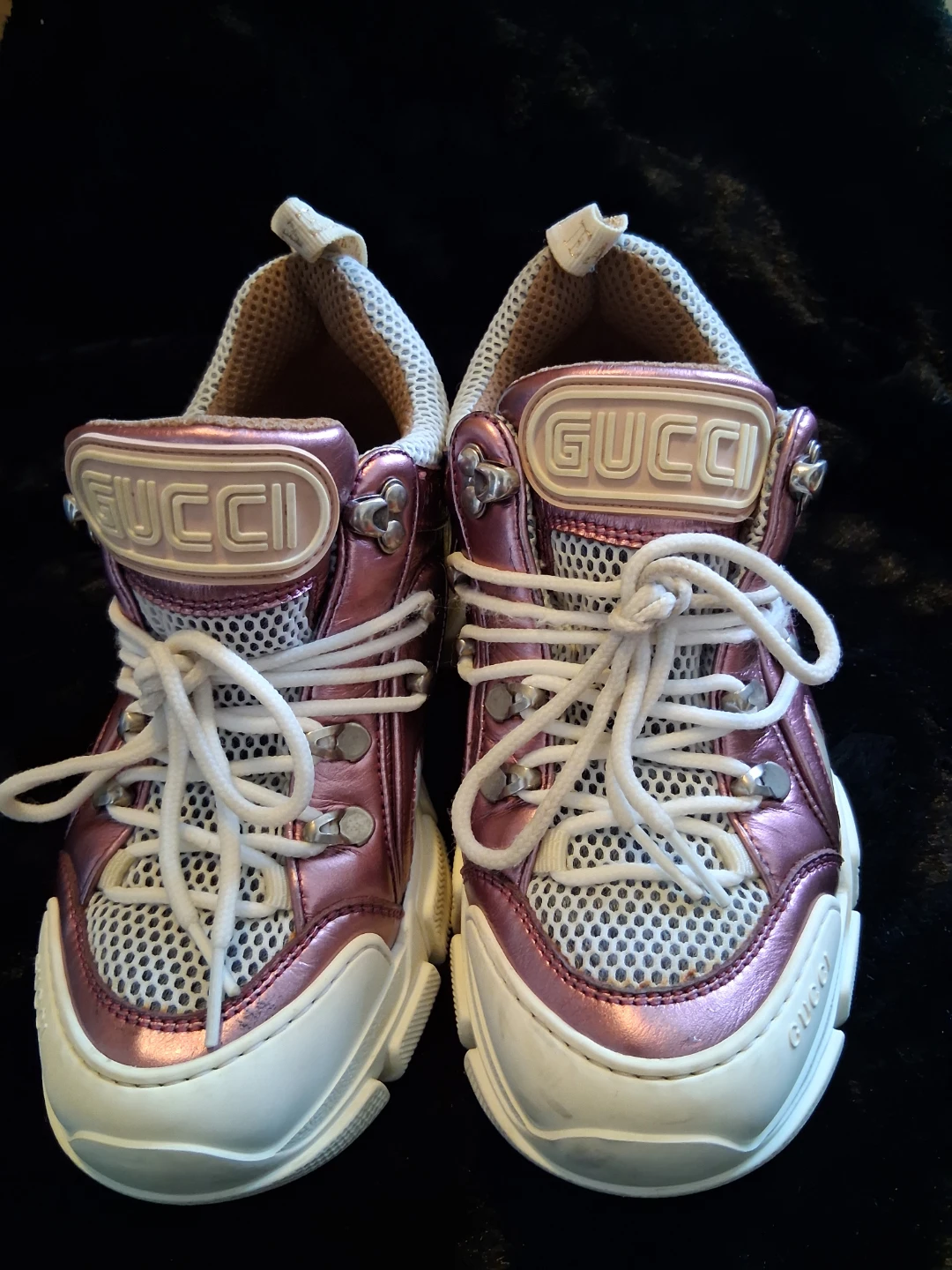 Gucci Women's Tennis 1977 Sneakers - Pink/White - photo 3
