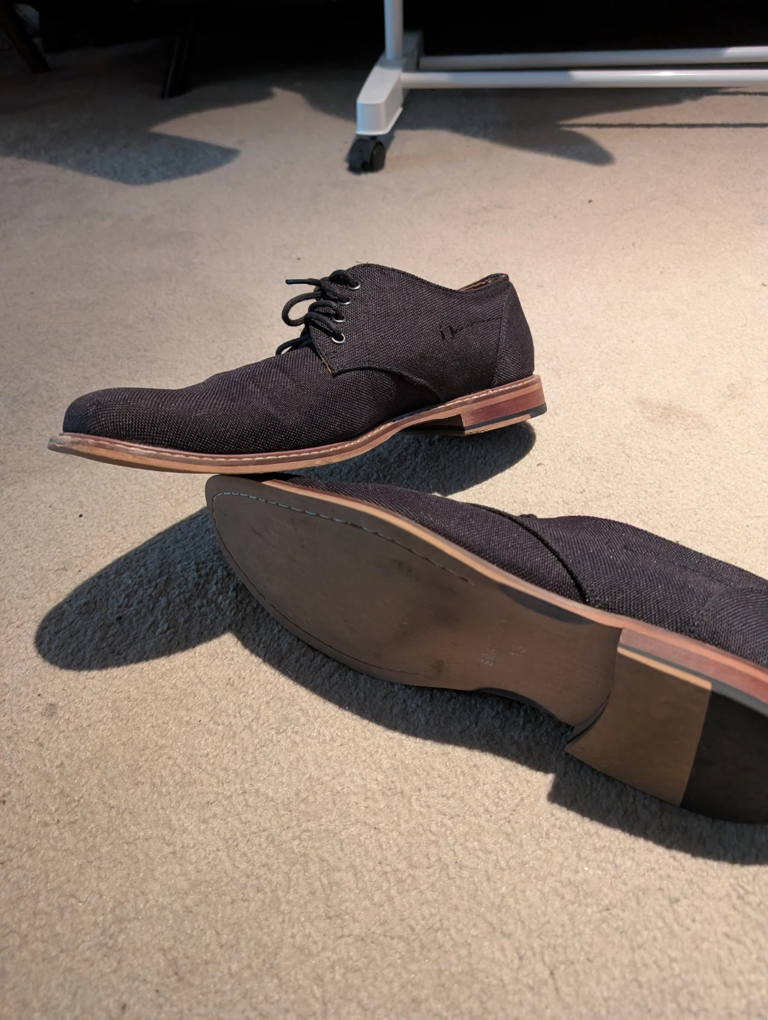 Braxton Men's woven fabric derby shoes - photo 5