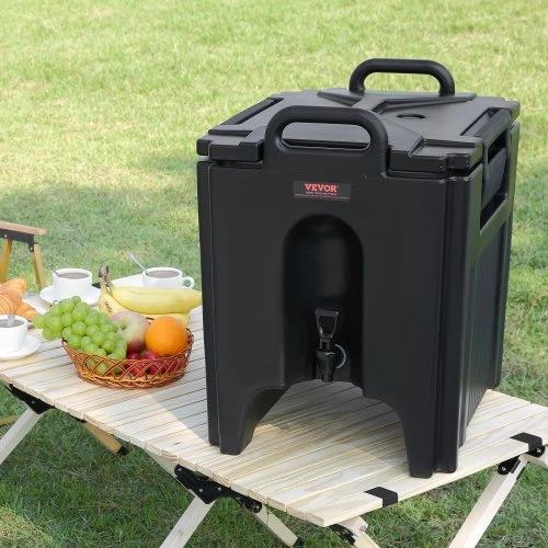 Vevor Black Insulated Beverage Dispenser - photo 2