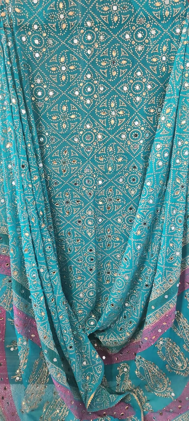 Embellished Chiffon Dupatta (Assorted Colours) - photo 5