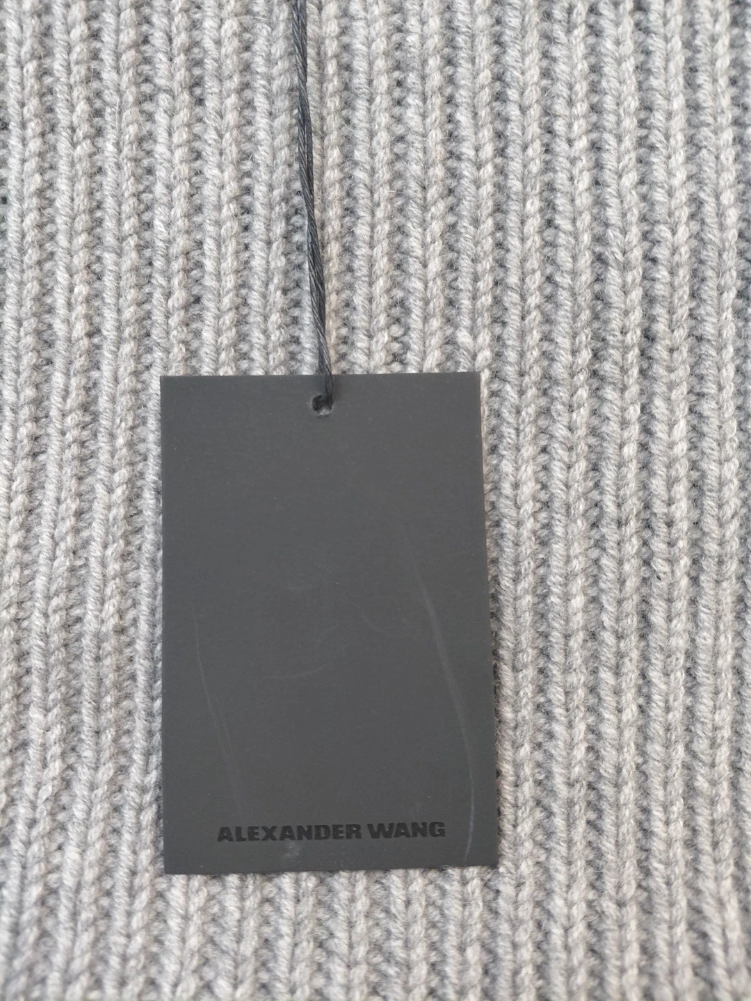 Alexander Wang Grey Melange Knit Sweater - Size S