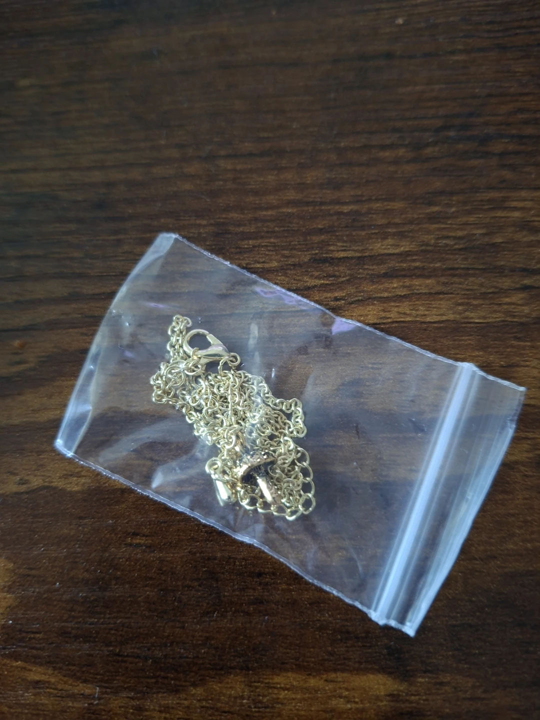 Fairy Ring Forest Mini Toadstool Necklace (Gold) - photo 3