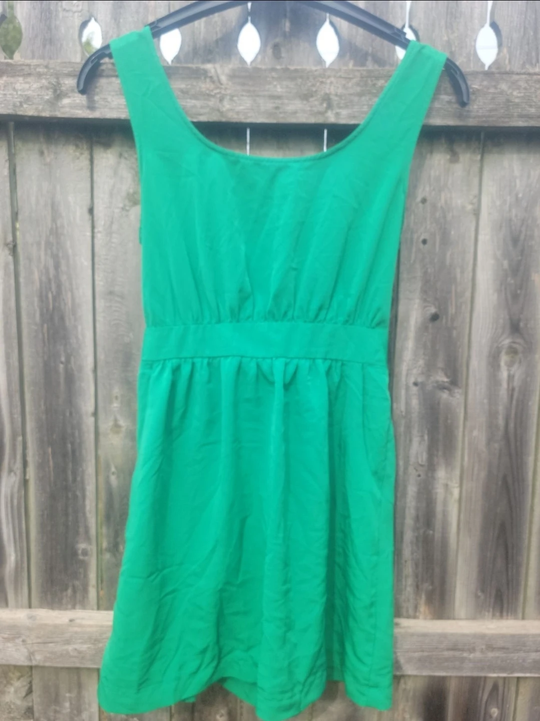 Forever21 Green S/P Cutout Dress