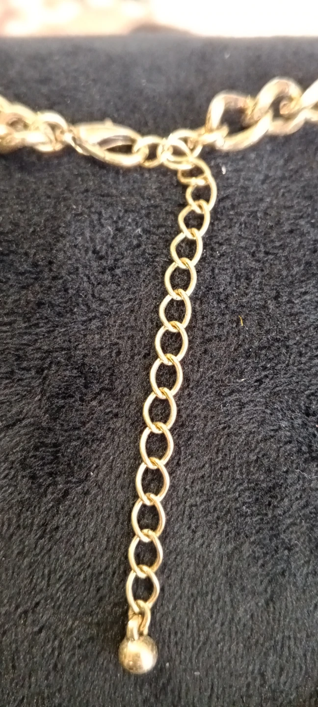Vintage 🔥 Gold-tone Statement Necklace - photo 3