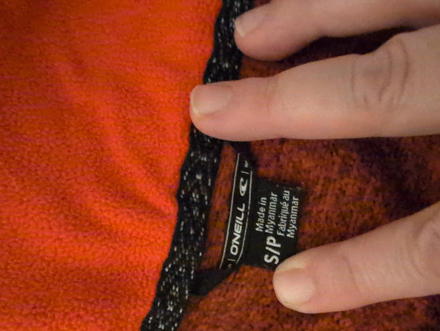 O'Neill Fleece Jacket - Red - S/P - photo 2