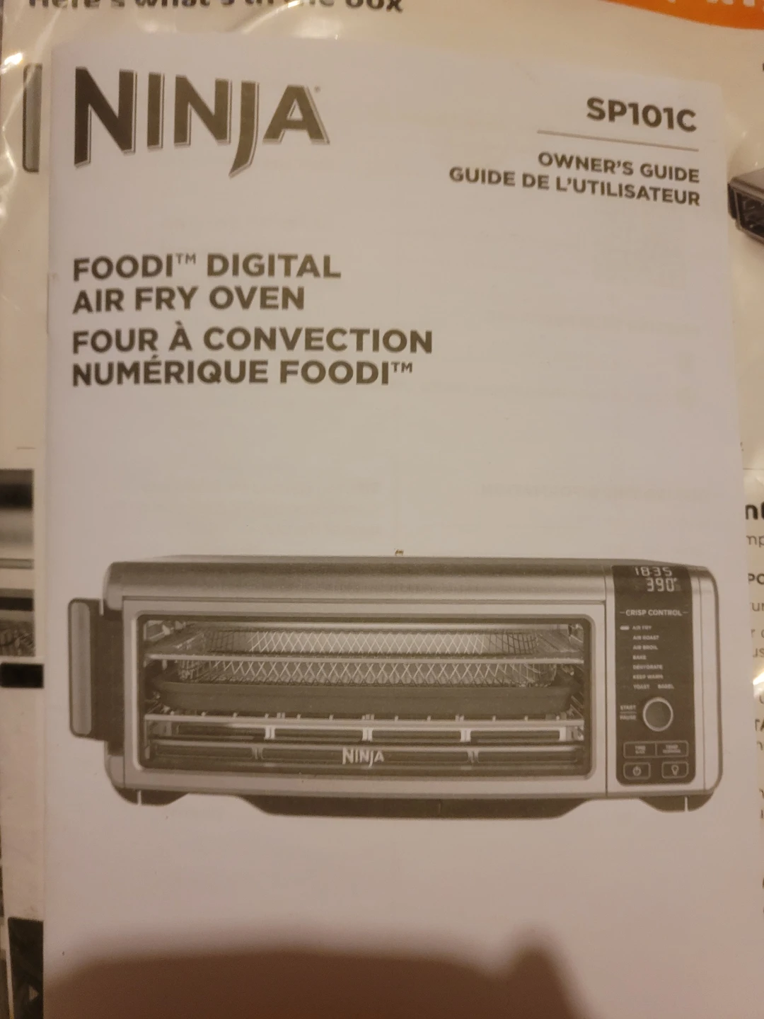 Brand new ninja air fry onen