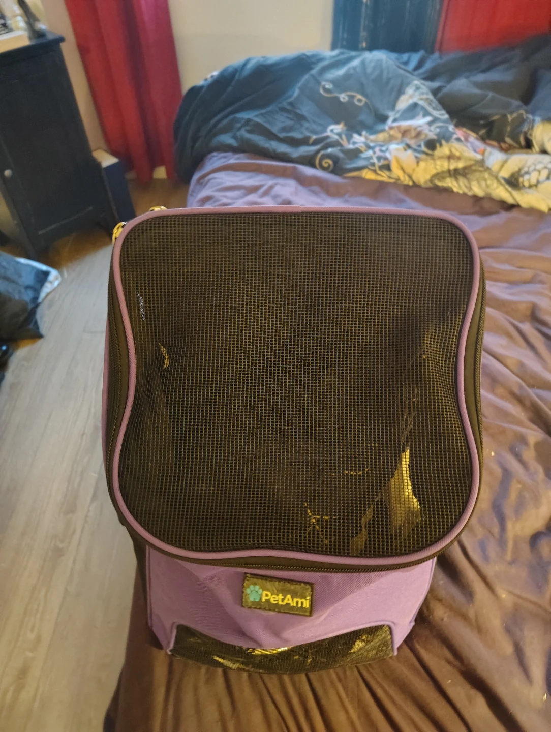 PetAmi Pet Carrier Backpack Purple - photo 2