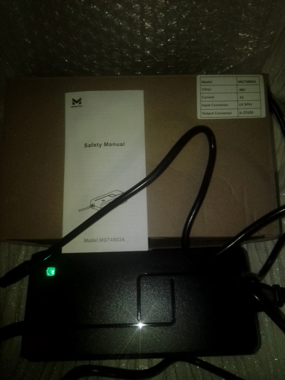MGT4803A 48V 3A Power Charger
