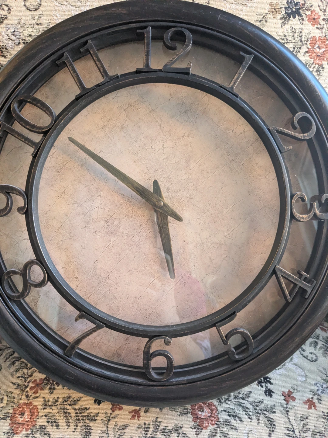 Large Decorative Wall Clock - photo 2