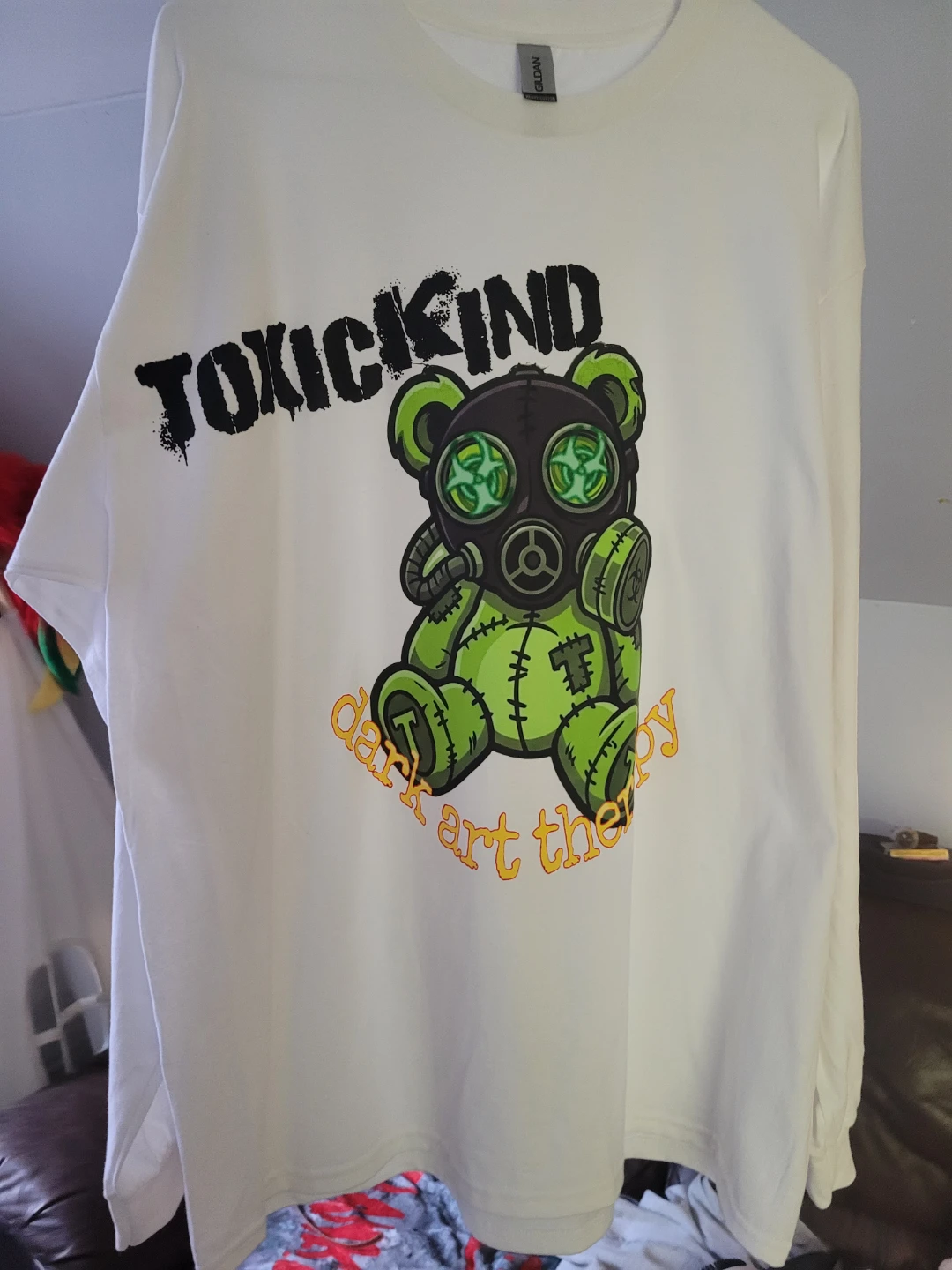 Gildan Toxic Kind Dark Art Therapy Long Sleeve T-Shirt