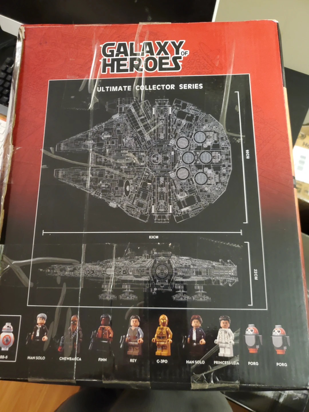 STAR WARS MILLENNIUM FALCON BUILDING BLOCKS SET NEW MOC SET - photo 2