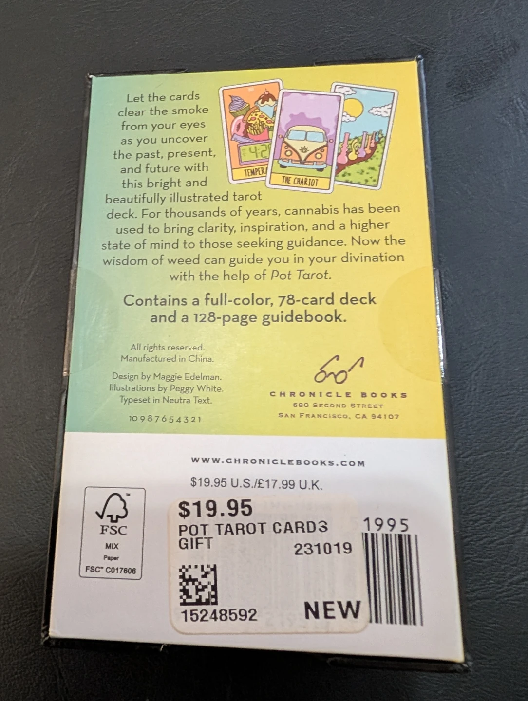 Pot Tarot 78 Cards and Guidebook - photo 2