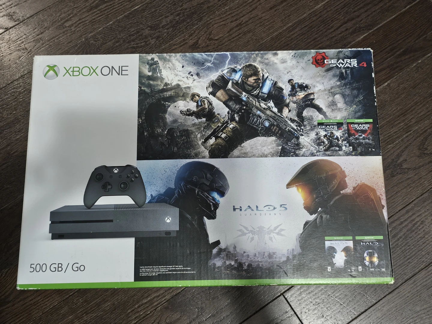 Xbox One S 500GB Console with Two Controllers and 2 games - photo 2