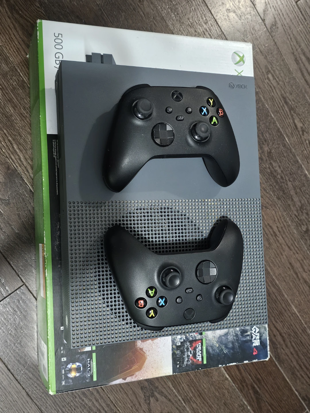 Xbox One S 500GB Console with Two Controllers and 2 games - photo 3