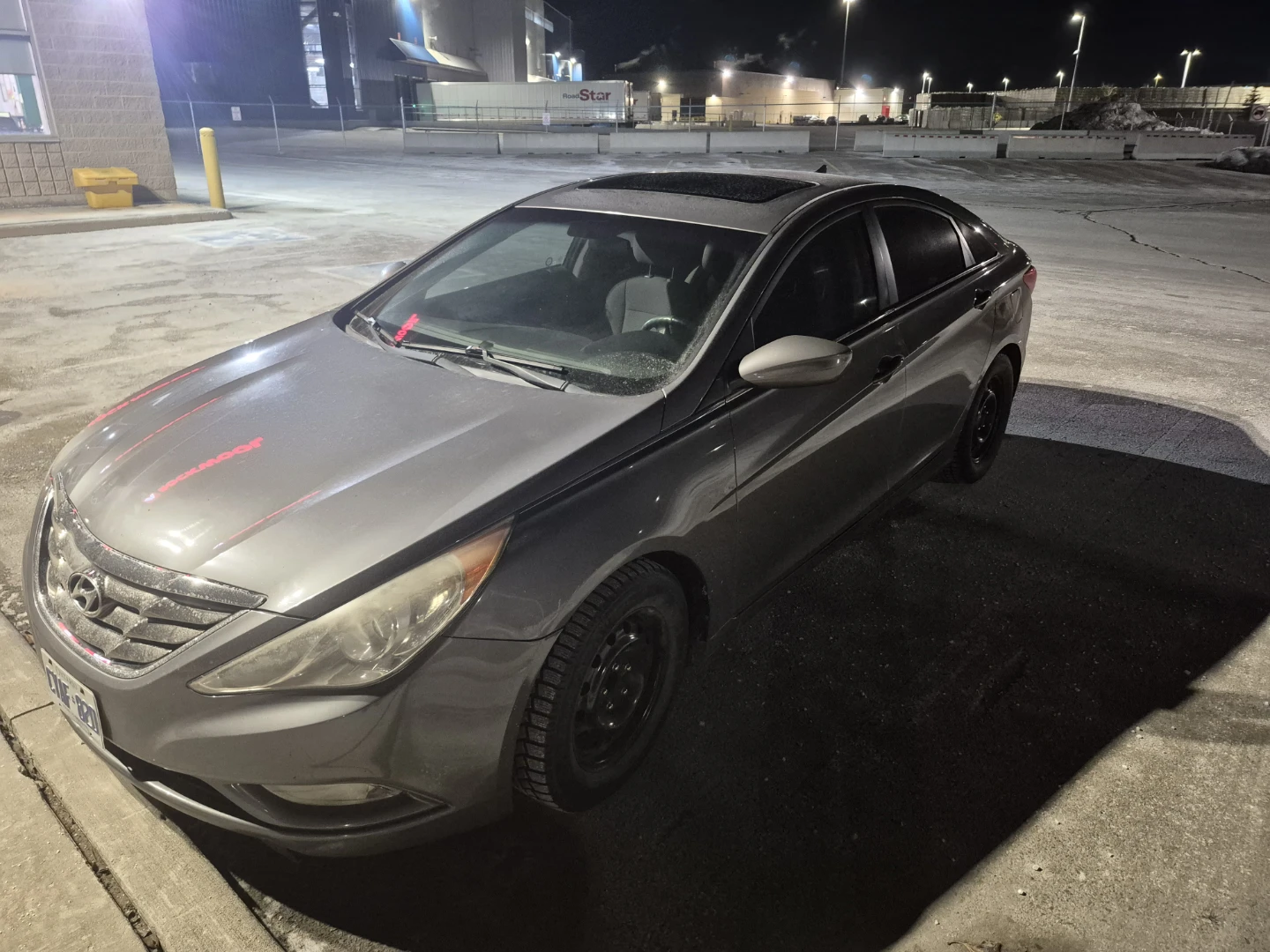 Used Grey Hyundai Sonata Sedan 2011