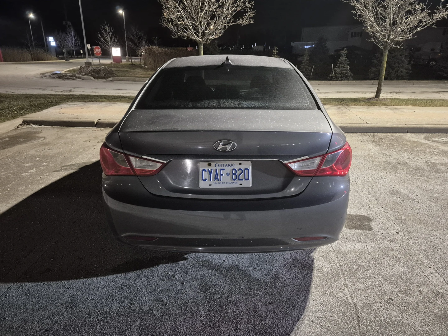 Used Grey Hyundai Sonata Sedan 2011 - photo 4