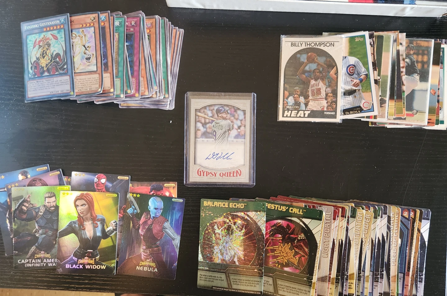 UPDATED)Assortment of Trading Card Collections Check Description