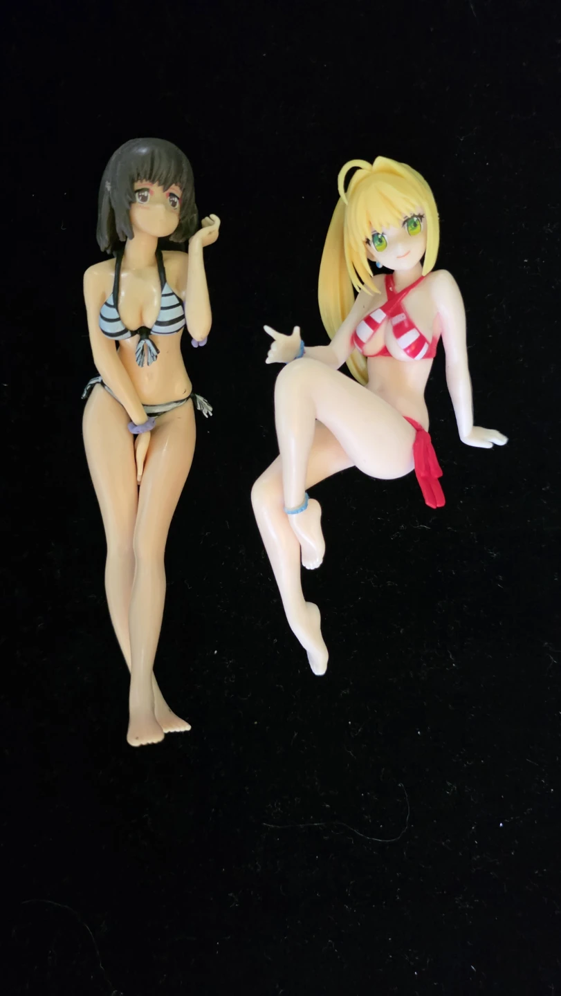 Anime Figure Set - Bikini Girls