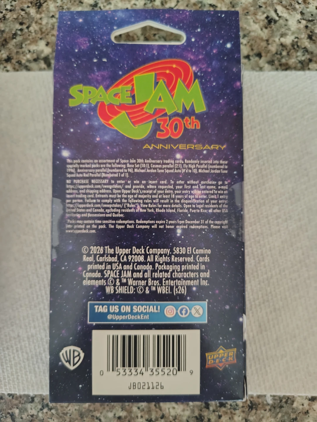 Upper Deck Space Jam 30th Anniversary Hanger Boxes - photo 2