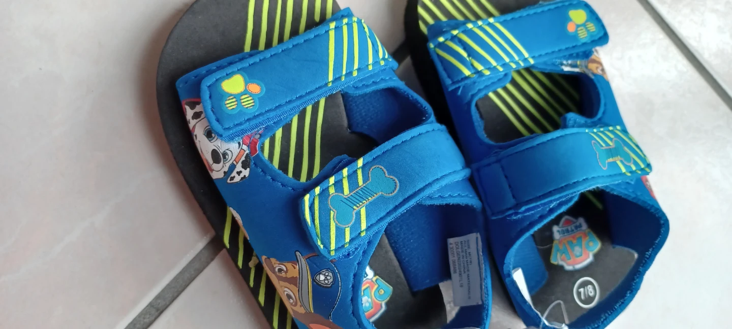 Paw Patrol Kids Sandals Size M (7/8)