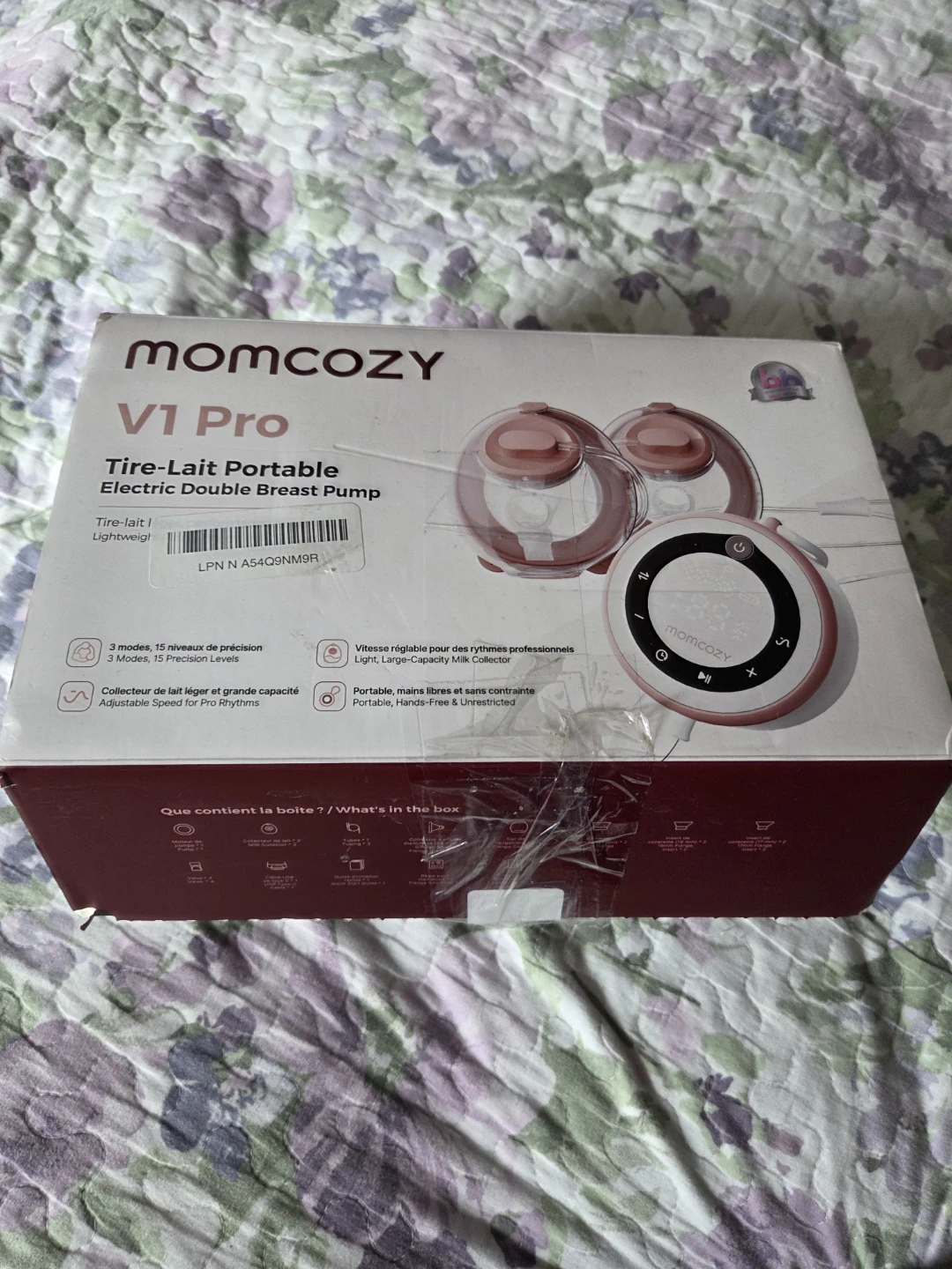 Momcozy V1 Pro Tire-Lait Portable Electric Double Breast Pump