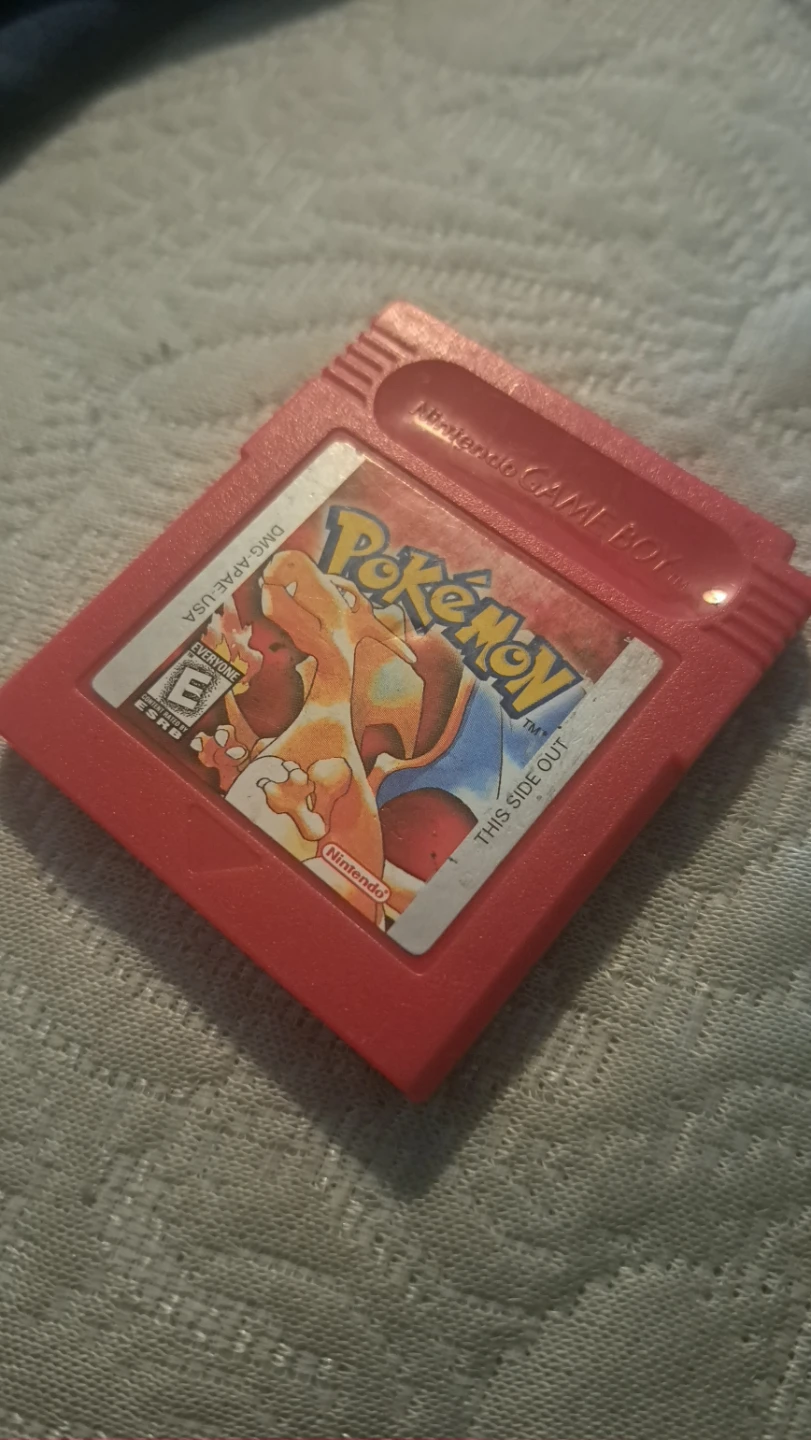 Pokemon Red Game Boy Game Cartridge - photo 3