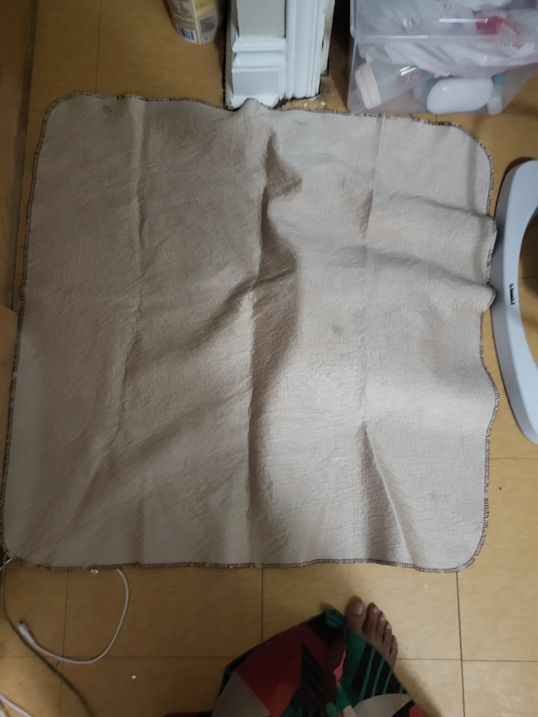 Brown and Beige Reversible Mat - photo 2