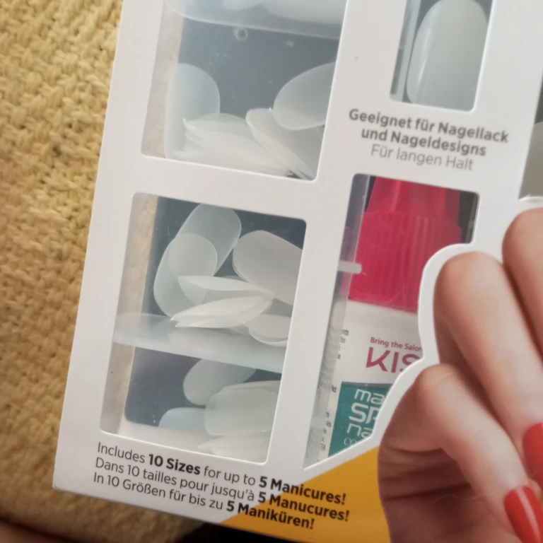 KISS 100 Full-Cover Nails Active Oval - photo 4