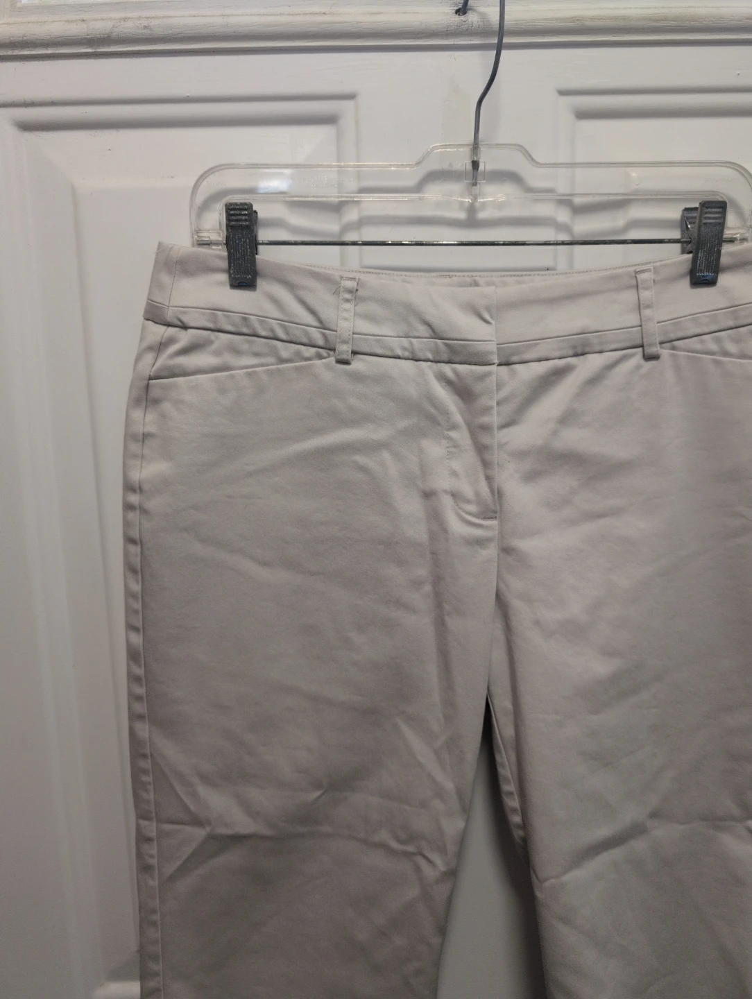 White/Tan Cropped Pants - photo 2