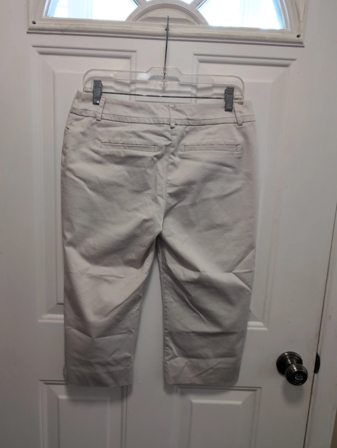 White/Tan Cropped Pants - photo 4