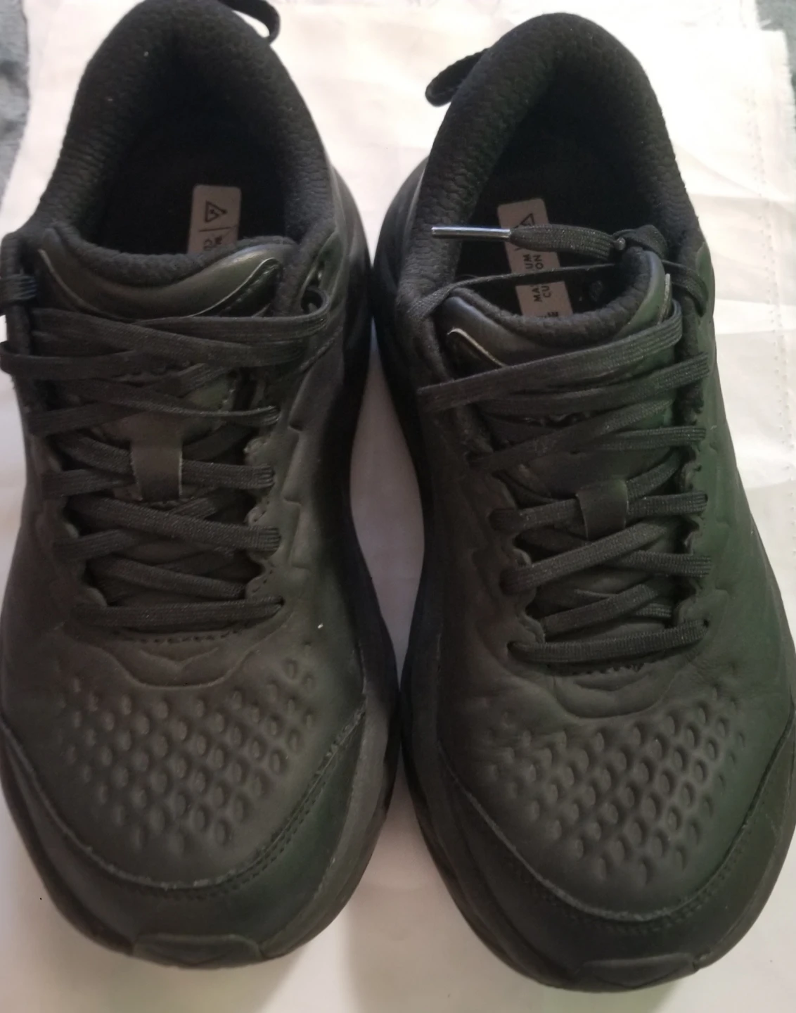 Like New Mens Hokka Black Sport Running Shous