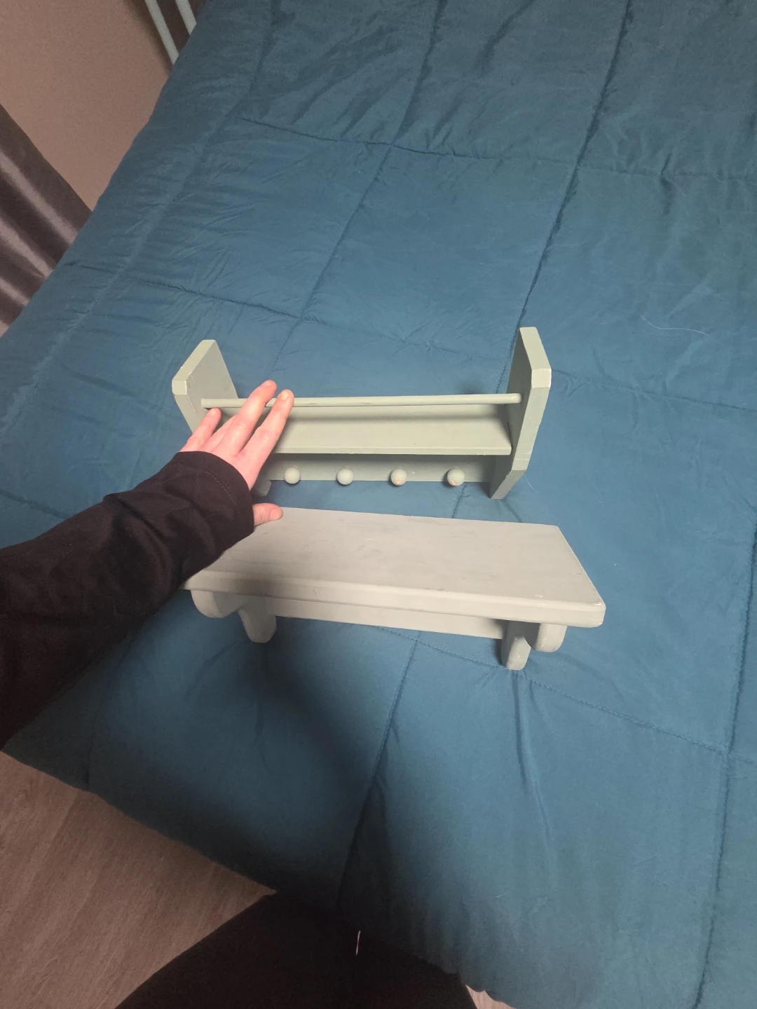 Cute Decorative Shelf with Hooks - photo 2