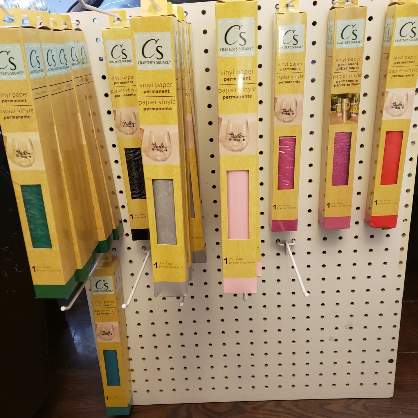 Crafter's Square Permanent Vinyl Paper Rolls (Set of 4) - photo 2